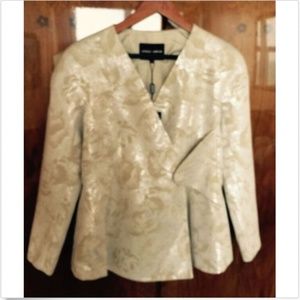 Giorgio Armani Abstract Pattern Blazer SZ 6
